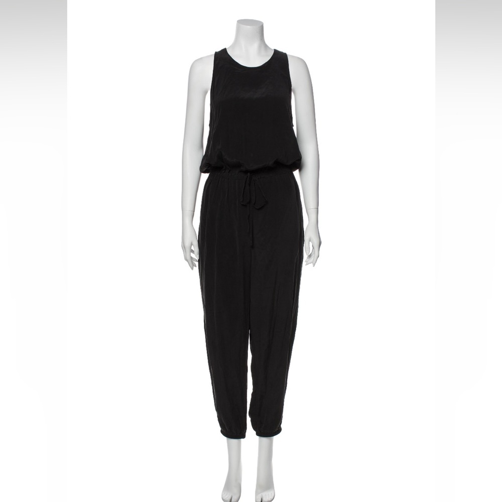 L’agence Silk Crew Neck Jumpsuit (L)